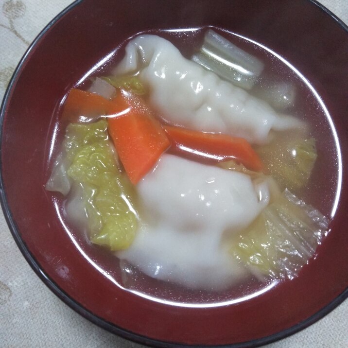 餃子スープ